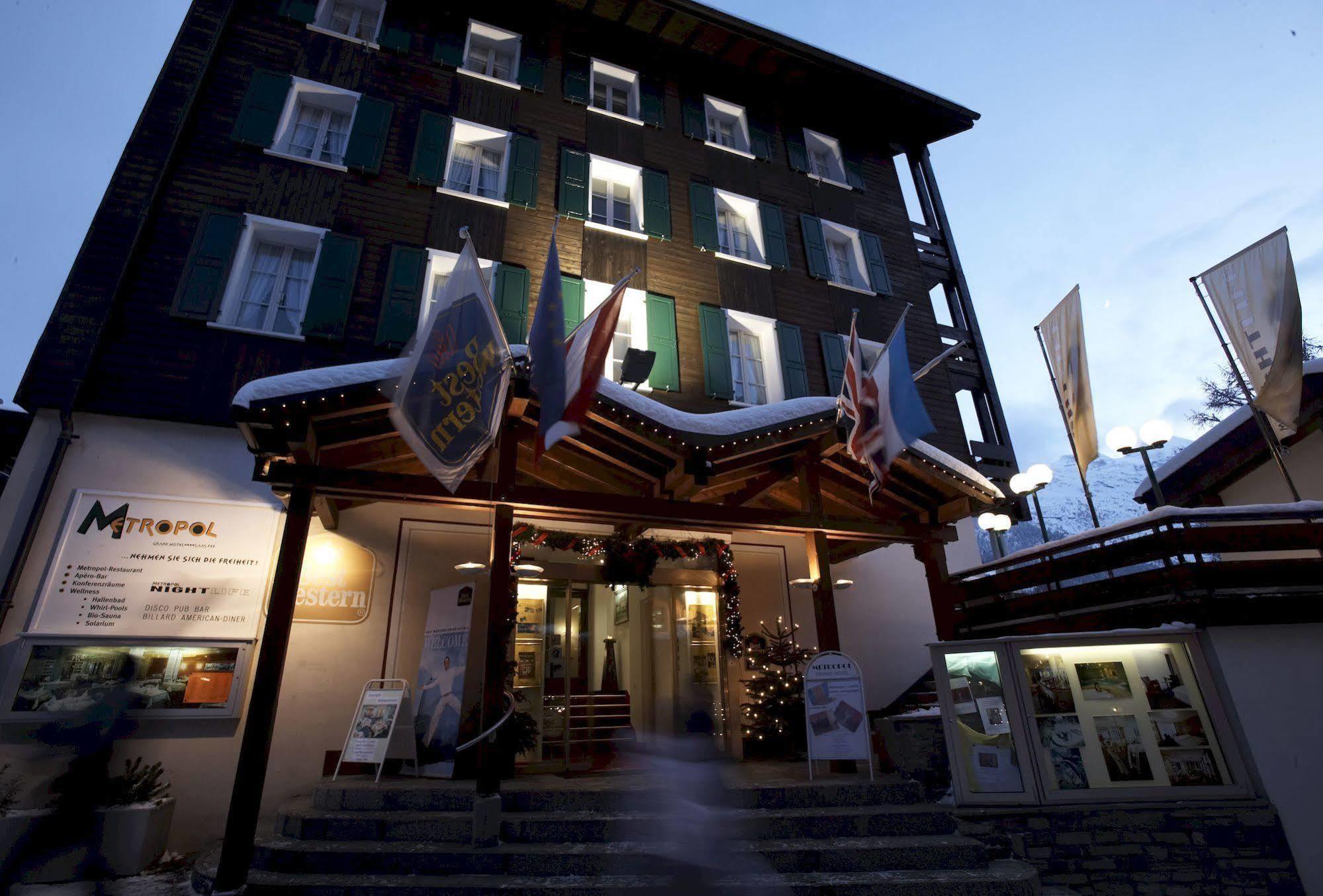Hotel Metropol Saas-Fee Eksteriør bilde