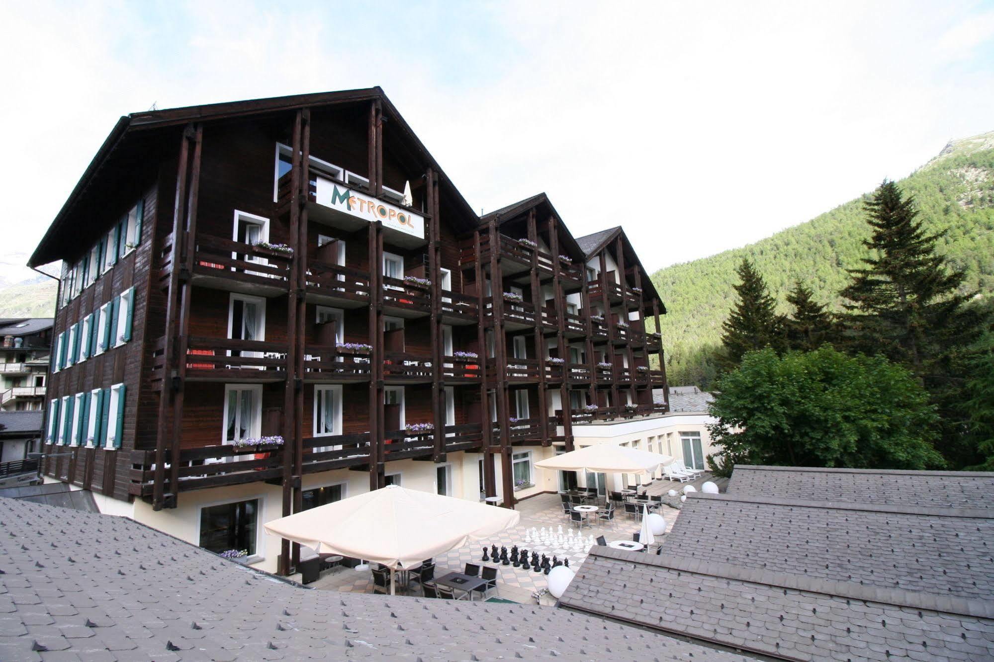 Hotel Metropol Saas-Fee Eksteriør bilde